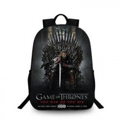 Sac à dos Game of Thrones ados pour étudiants - sac à dos imprimé série Tv