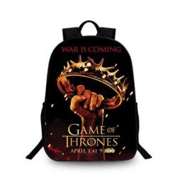 Sac à dos Game of Thrones ados pour étudiants - sac à dos imprimé série Tv