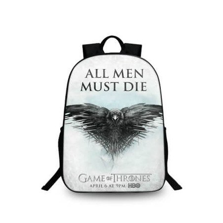 Sac à dos Game of Thrones ados pour étudiants - sac à dos imprimé série Tv