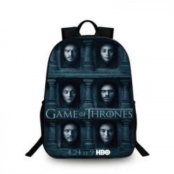 Sac à dos Game of Thrones ados pour étudiants - sac à dos imprimé série Tv