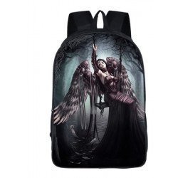 Sac à dos Cartable unisexe Death Gothic Style