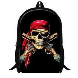 Sac à dos Cartable unisexe Death Gothic Style