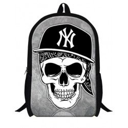 Sac à dos Cartable unisexe Death Gothic Style