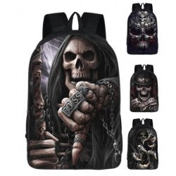 Sac à dos Cartable unisexe Death Gothic Style