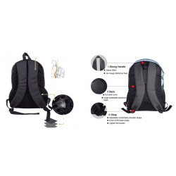 Cartable licorne pour filles école primaire - du CP au CM2