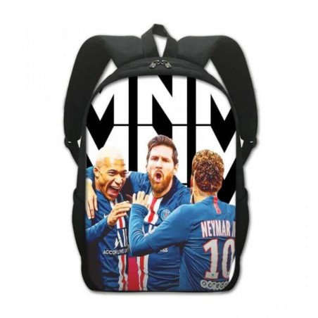Cartable PSG - Lionel Messi - Kylian Mbappé - Neymar Jr - Cartable football  du CP au CM2