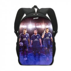 Cartable PSG - Lionel Messi - Kylian Mbappé - Neymar Jr - Cartable football  du CP au CM2