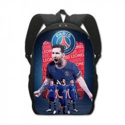 Cartable PSG - Lionel Messi - Kylian Mbappé - Neymar Jr - Cartable football  du CP au CM2