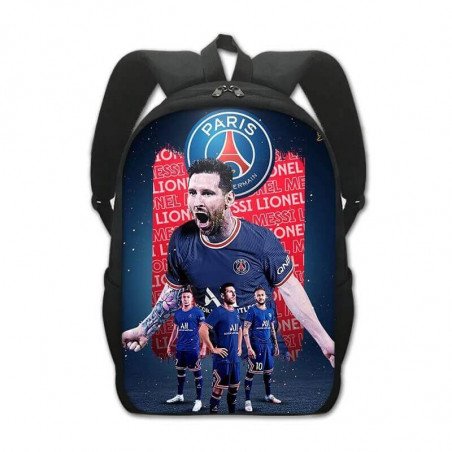 Cartable PSG - Lionel Messi - Kylian Mbappé - Neymar Jr - Cartable football  du CP au CM2