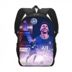 Cartable PSG - Cartable football Lionel Messi au PSG  du CP au CM2