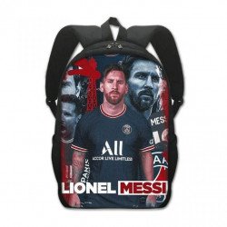 Cartable PSG - Cartable football Lionel Messi au PSG  du CP au CM2