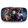 Trousse Demon Slayer 2 compartiments pour ados et étudiants