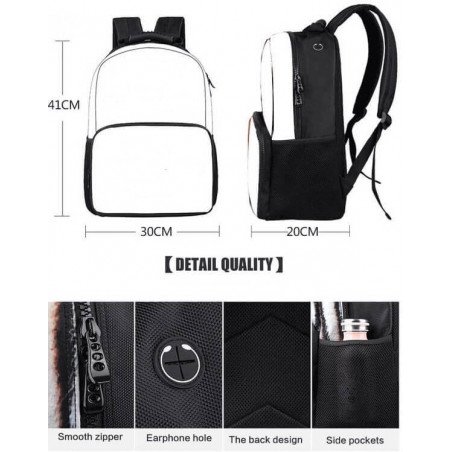 Sac à dos scolaire Mortal Kombat - pour collège et lycée