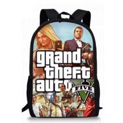 Sac à dos GTA Grand Theft Auto imprimé 3D