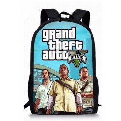 Sac à dos GTA Grand Theft Auto imprimé 3D