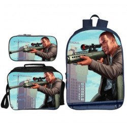 Sac à dos GTA Grand Theft Auto imprimé 3D