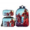 Pack scolaire Grand Theft Auto à composer - Sac à dos GTA + Lunch Box isotherme GTA + Trousse GTA