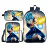 Pack scolaire Dragon Ball à composer - Cartable Dragon ball + Trousse Dragon Ball + Sacoche Dragon Ball