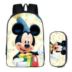 Pack scolaire Mickey à composer pour classes de primaire – Cartable Mickey + Trousse Mickey assortie