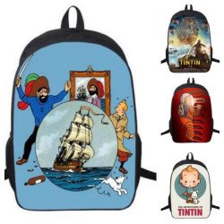 Sac à dos Tintin - Cartable Tintin pour enfants de classe primaires