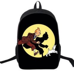 Sac à dos Tintin - Cartable Tintin pour enfants de classe primaires