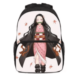 Sac à dos scolaire Demon Slayer pour ados et étudiants – Format Large et Robuste