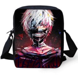 Sacoche à bandoulière Tokyo Ghoul pour ados et étudiants