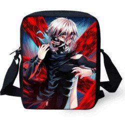 Sacoche à bandoulière Tokyo Ghoul pour ados et étudiants