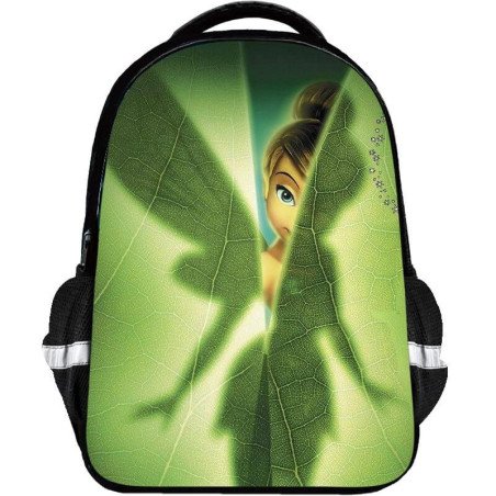 Cartable Fée Clochette pour filles du Cp au Cm2 – Sac à dos scolaire Fée Clochette