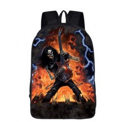 Cartable HARD ROCK imprimé 3D sac à dos