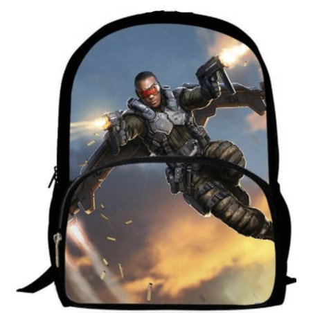 Sac à dos scolaire X-Men Wolverine large capacité pour ados et étudiants