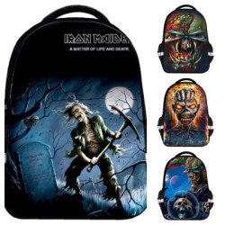 Sac à dos scolaire Iron Maiden – Hard Rock - pour ados et étudiants