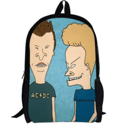 Sac à dos scolaire Beavis et Butt-Head pour ados et étudiants