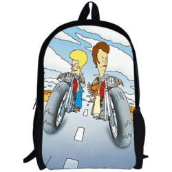 Sac à dos scolaire Beavis et Butt-Head pour ados et étudiants