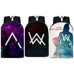 Sac à dos scolaire Alan Walker pour ados et étudiants