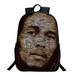 Sac à dos scolaire Bob Marley pour ados et étudiants