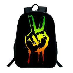 Sac à dos scolaire Bob Marley pour ados et étudiants