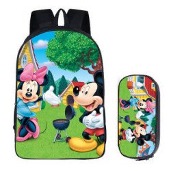 Pack scolaire Mickey à composer pour classes de primaire – Cartable Mickey + Trousse Mickey assortie