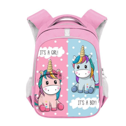 Cartable Licorne pour fille de 4 à 10 ans - 2 Formats - Cartable Licorne maternelle - Cartable Licorne primaire