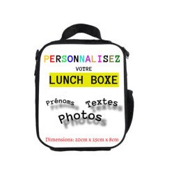 Lunch Boxe Isotherme personnalisable avec photos et texte