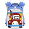 Cartable personnalisable pour garçon de maternelle - à personnaliser avec Photos et textes