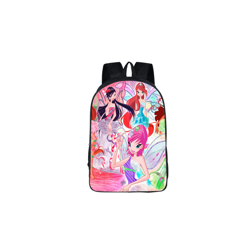 Sac à dos scolaire Winx Club pour enfants de 7 à 11 ans