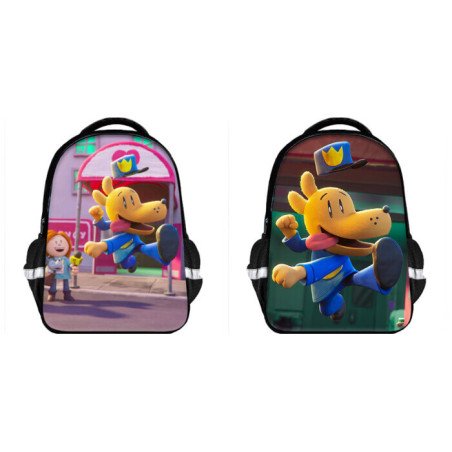 Sac à dos scolaire Dog Man – Cartable Dog Man pour enfants du primaire
