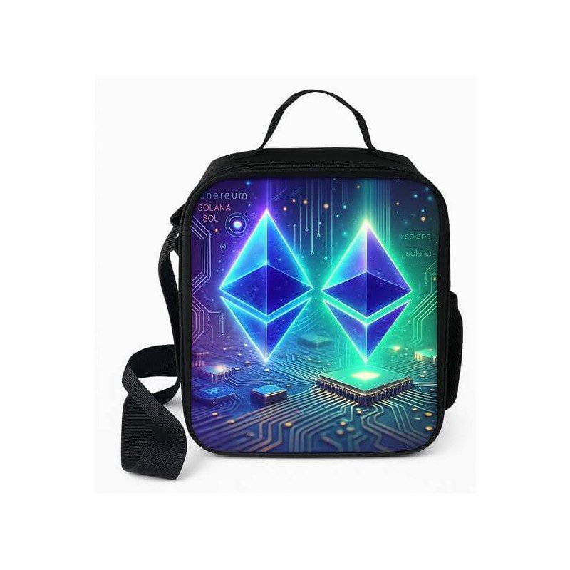 Sac & Accessoires personnalisés – Édition Crypto Ethereum & Solana