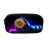 Sac & Accessoires personnalisés – Édition Visuel "Main robotique & Bitcoin" – Ambiance futuriste crypto