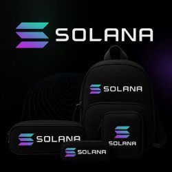 Sac & Accessoires personnalisés – Édition Crypto SOLANA
