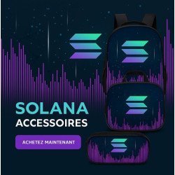 Sac & Accessoires personnalisés – Édition Crypto SOL