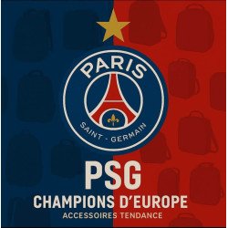 Accessoires scolaires Paris Saint-Germain – Édition PSG Champions d’Europe