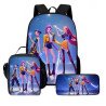 Pack Scolaire K-POP Demon Hunters - Sac à dos Kpop, Lunch boxe et trousse assortie