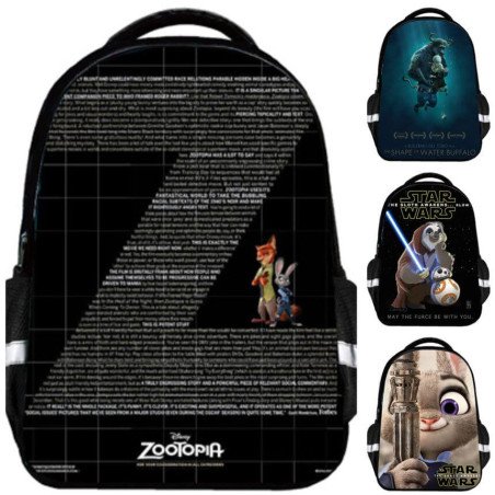 Sac à dos scolaire Zootopie – Cartable enfant confortable & résistant